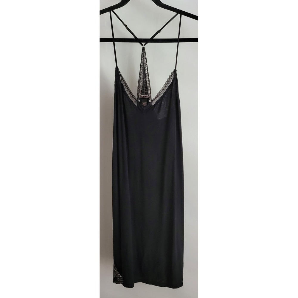 Victoria's Secret Camisole M Black V-Neck Sleeveless Modal Lounge Tank Top